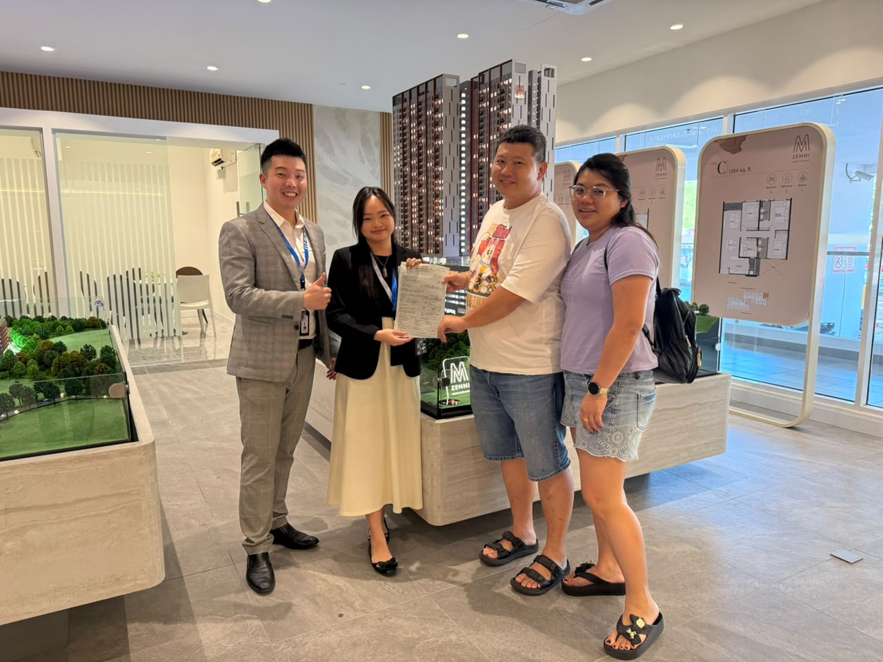 Customer handover